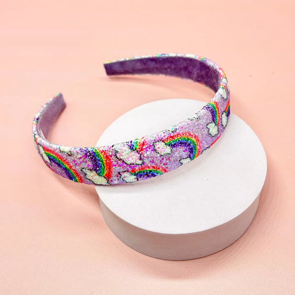 Stoopher -Purple Rainbow Headband