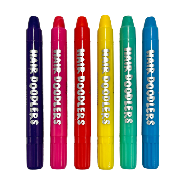 Ooly - Hair Doodlers Hair Crayons - Set of 6