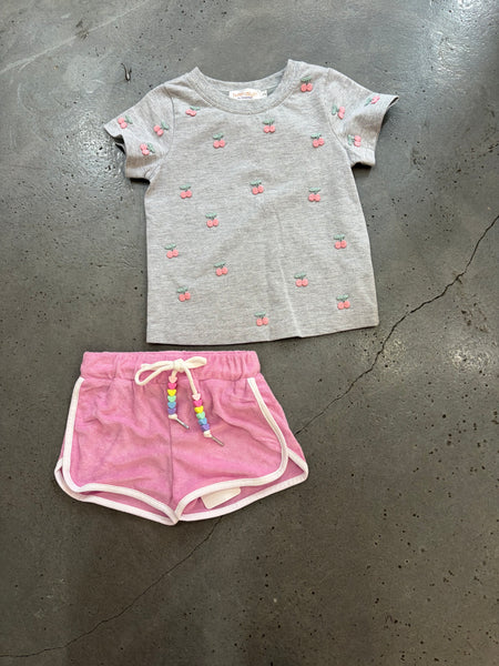 Tweenstyle by Stoopher - Cherries Tee - Grey