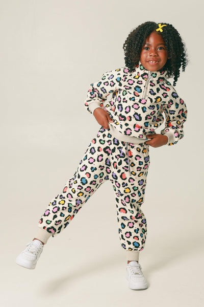 Leopard Gem Jogger Pants
