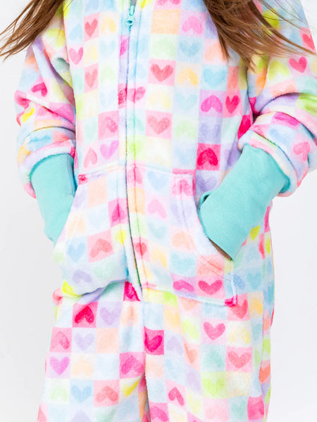 Preppy Goose - Love More Plush Onesie