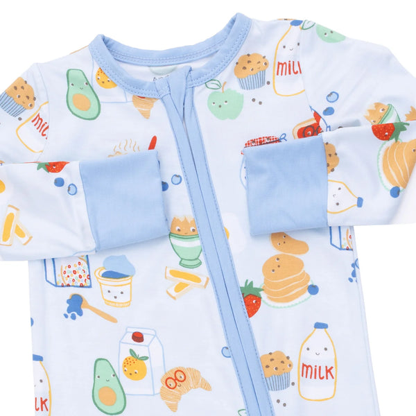 Angel Dear -Breakfast Club Blue  Convertible Romper