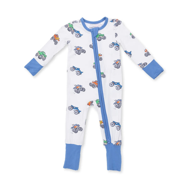 Angel Dear - Monster Trucks  Convertible Romper