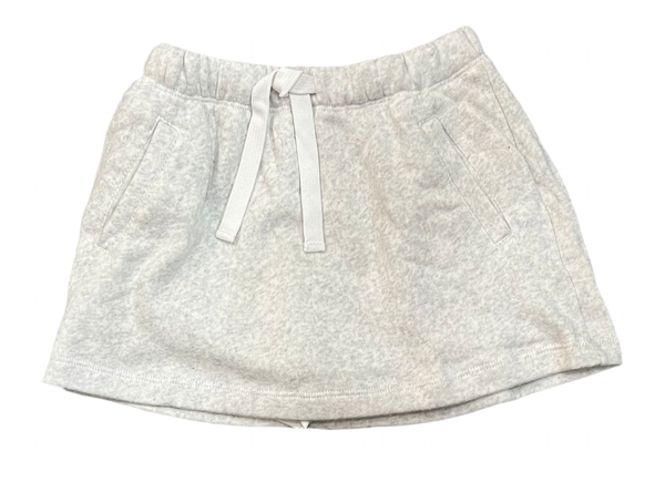 Flowers by Zoe - Light Grey Fleece Skort