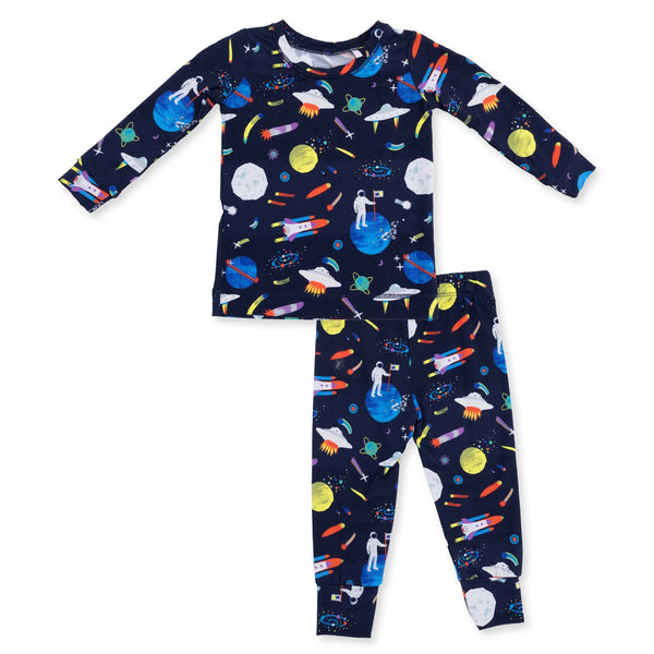 Angel Dear - Astronaut and Rockets Long Sleeve Loungewear Set
