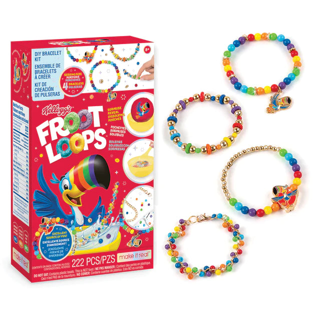Make It Real - KELLOGG'S FROOT LOOPS™ DIY BRACELET KIT – Stoopher & Boots