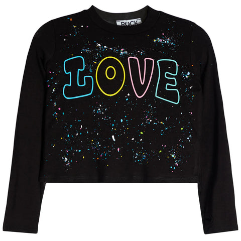 Rock Candy - Splatter Love Long Sleeve Tee