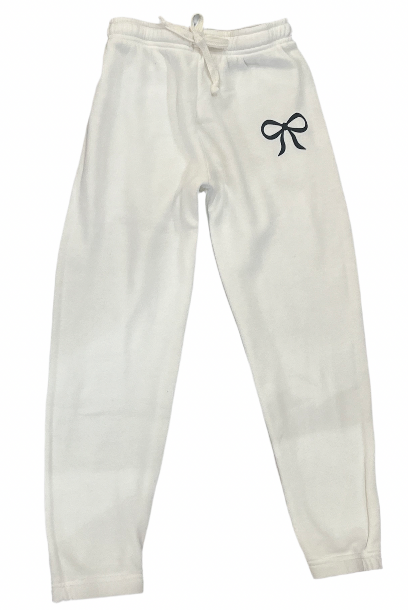 T2Love - Drawstring Loose Fit Sweatpant with Bow Detail