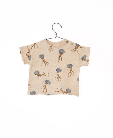 Play Up - Infant Boy Octopus Printed Tee