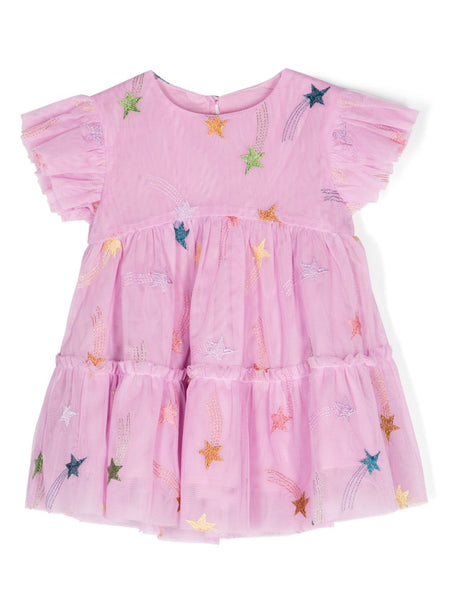 Stella McCartney Kids - Shooting Stars Embroidered Dress