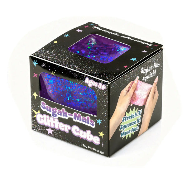 Sugah-Mals™ Glitter Sugar Cube Squishy Stress Ball