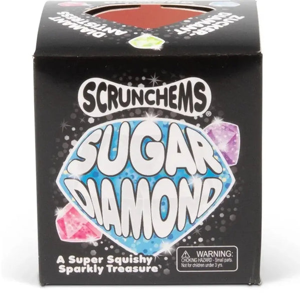 Scrunchems® Sugar Diamonds Squishy Fidget Toy