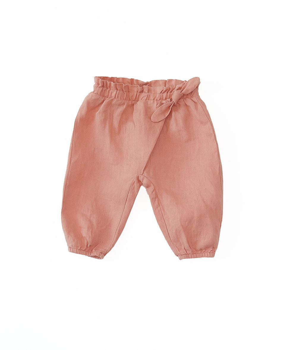 Play Up - Infant Girl Linen Pants