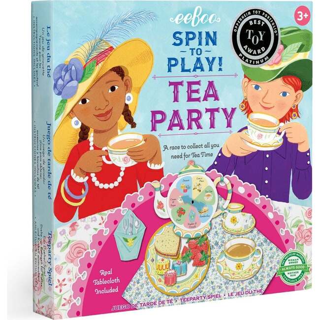 Eeboo - Tea Party Spinner Game