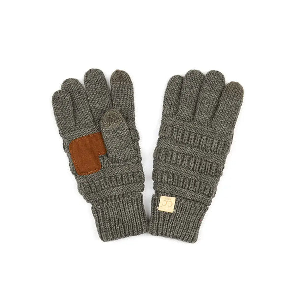 C.C Kids Knit Gloves