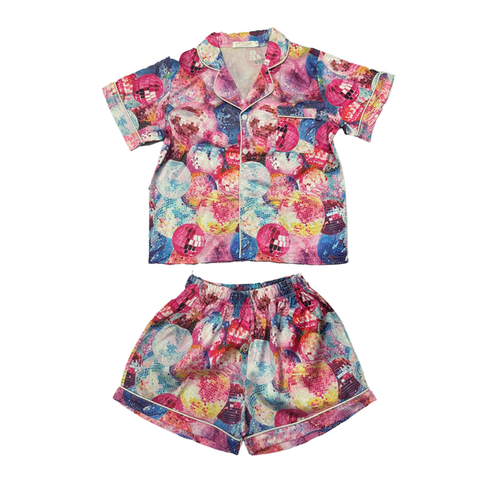 Tweenstyle by Stoopher - Disco Print Silky Lounge Set