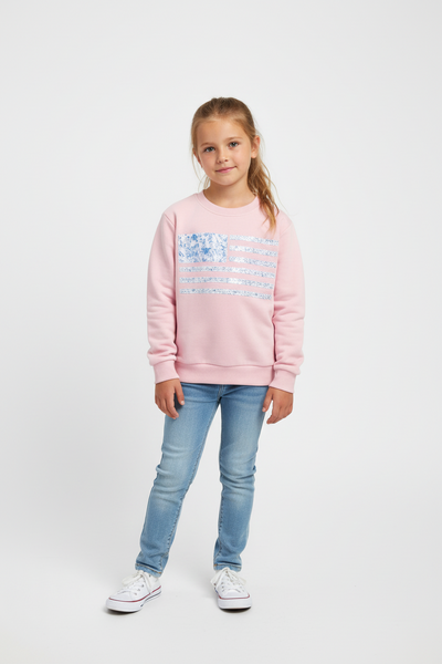 Tweenstyle by Stoopher - Floral Flag Sweatshirt
