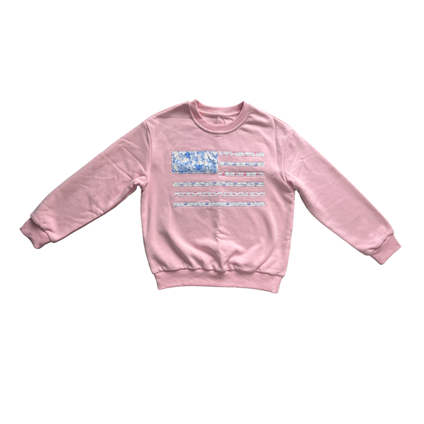 Tweenstyle by Stoopher - Floral Flag Sweatshirt
