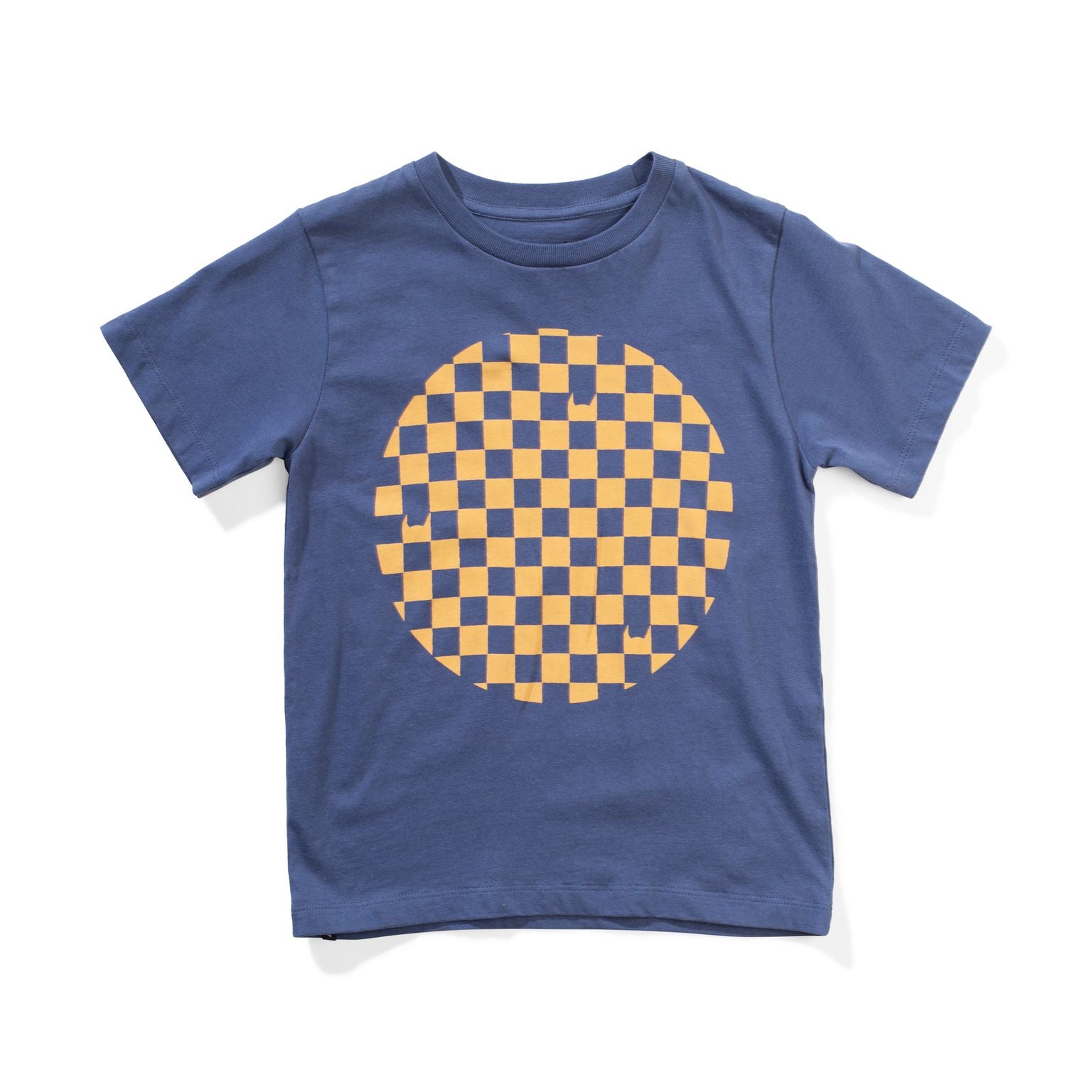 Munster - Checkhole Tee - Denim