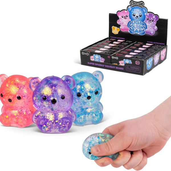 Scrunchems® Sugar Diddy Bears Squishy Fidget Toy
