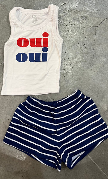 Flowers by Zoe - Oui Oui Ribbed Tank