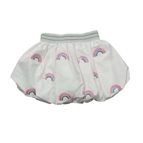 Tweenstyle by Stoopher - Sequin Rainbow Bubble Skirt