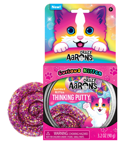 Crazy Aaron - Thinking Putty Curious Kitten