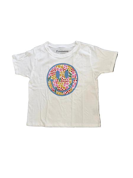 Prince Peter - Bright Smiley Face Floral Printed Tee