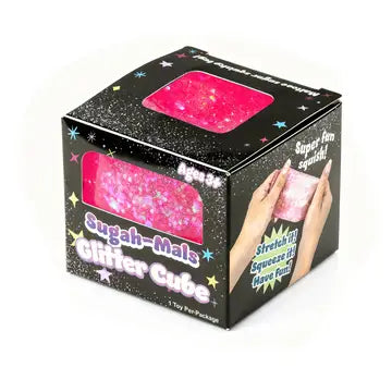 Sugah-Mals™ Glitter Sugar Cube Squishy Stress Ball