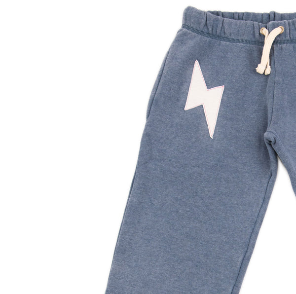 Vintage Havana - Play Six Mountain Blue Bolt Joggers