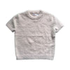 Tweenstyle by Stoopher - Short Sleeve Eyelash Sweater - Light Pink