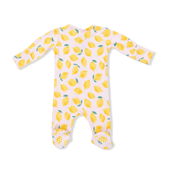 Angel Dear -Sunny Lemons 2 Way Zipper Footie