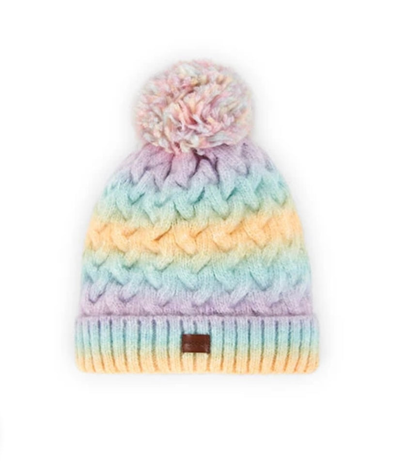 Boboli - Pastel knitted cap