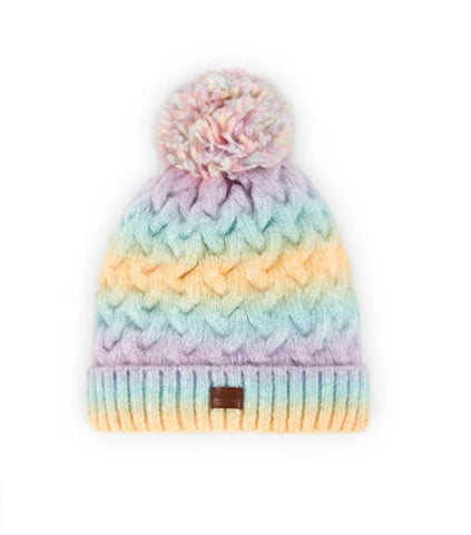 Boboli - Pastel knitted cap