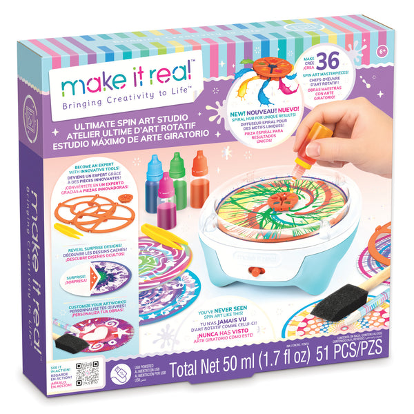Make It Real - Spin Art Innovation Station