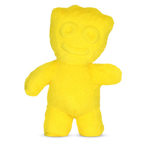 Iscream - Yellow Furry Sour Patch Kid Pillow