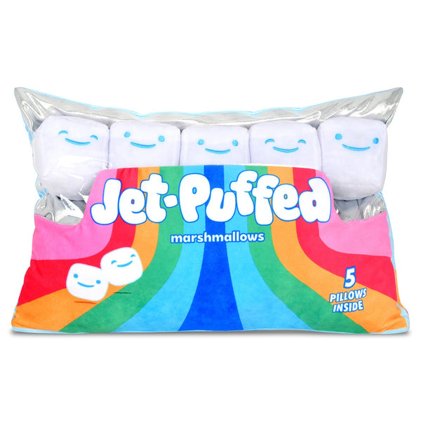 Iscream - Jet-Puffed Marshmallows Packaging Plush