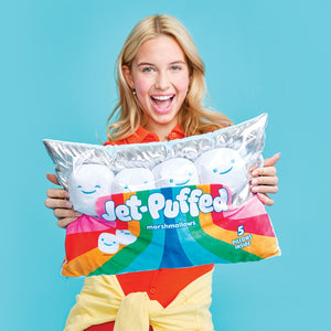 Iscream - Jet-Puffed Marshmallows Packaging Plush