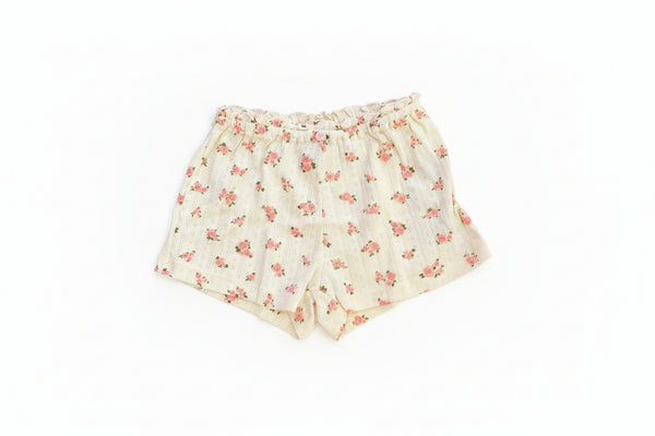 Flowers by Zoe - Pointelle Floral Shorts
