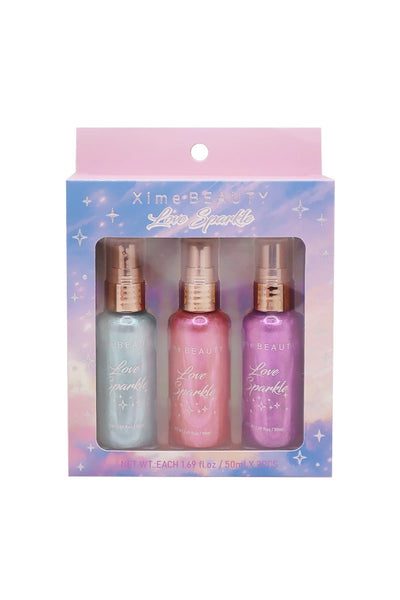 Xime - Body Shimmer 3pc Spray Set