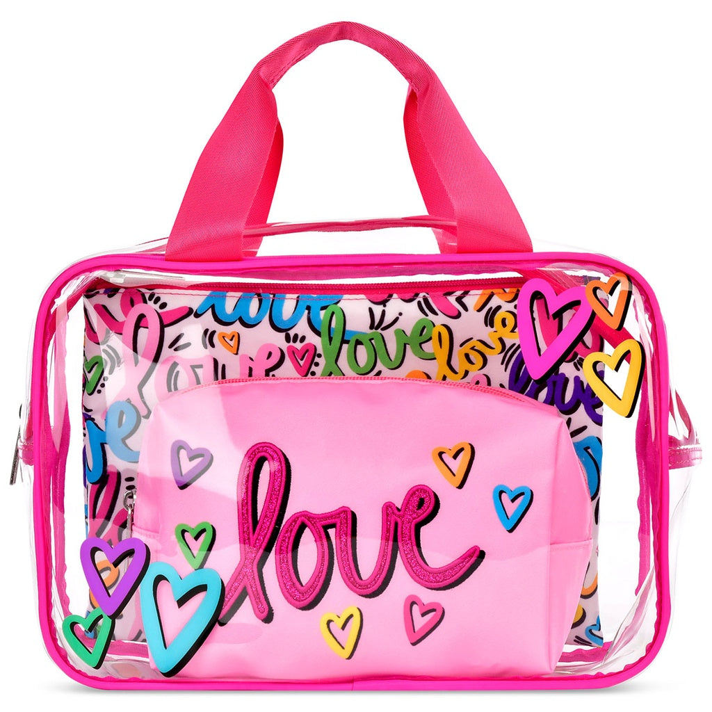 Iscream - Corey Paige Love Letters Cosmetic Bag Trio