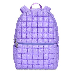 Iscream - Lavender Shiny Puffer Backpack