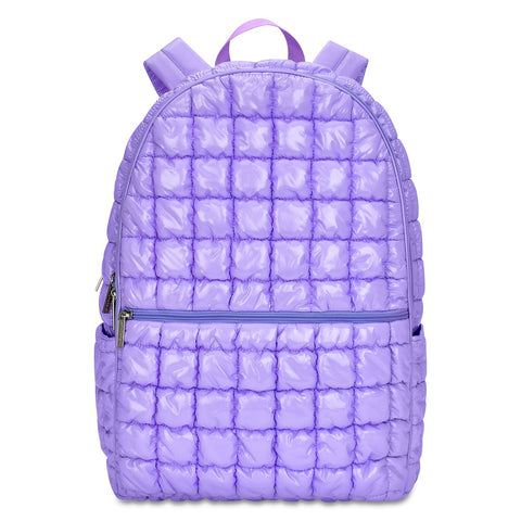 Iscream - Lavender Shiny Puffer Backpack