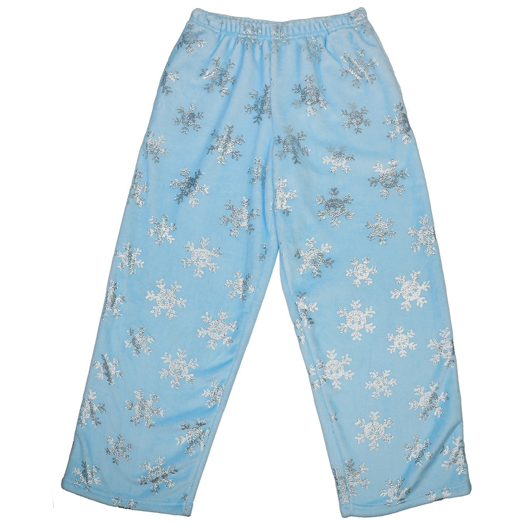 Iscream - Shimmering Snowflakes Plush Pants