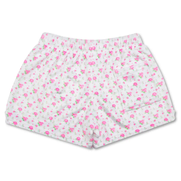 Iscream - Pretty in White Plush Shorts