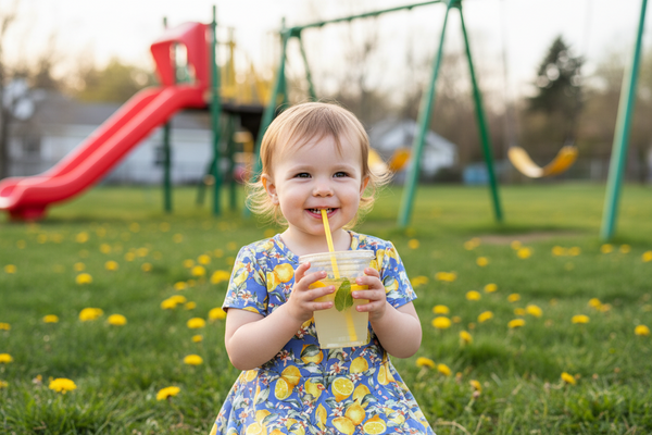 Dori Creations - Lemon Short Sleeve Skater Dress