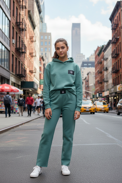 Prince Peter - Hoody With Peace Patch - Aventurine