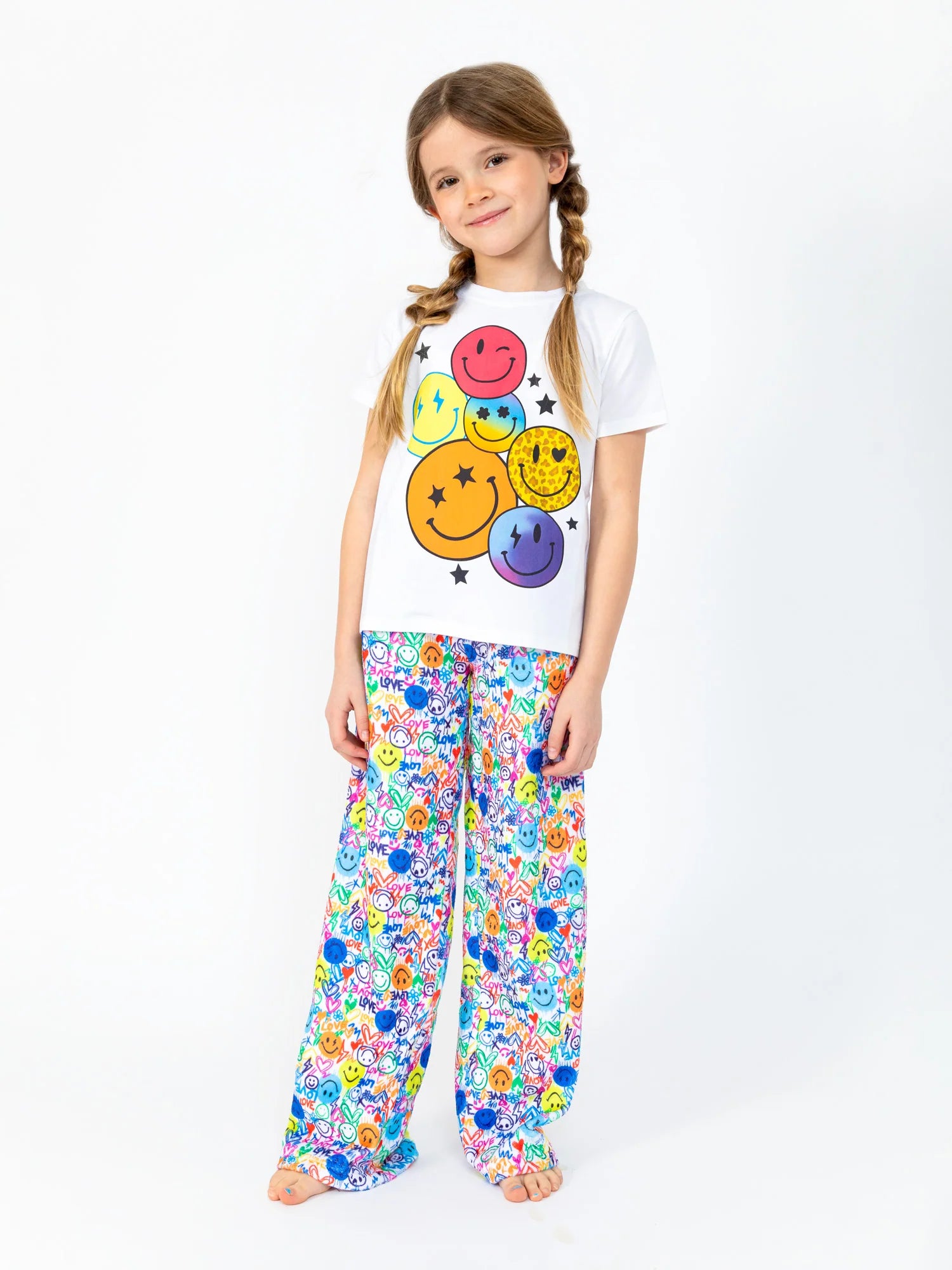 Preppy Goose -  Love & Smiles Loungewear Pant