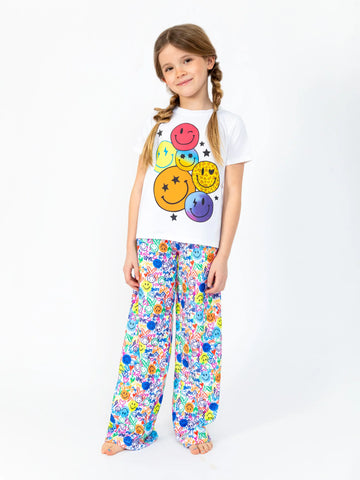 Preppy Goose -  Love & Smiles Loungewear Pant