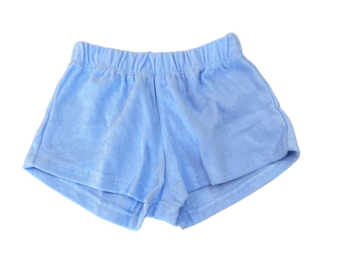 Flowers by Zoe - Pastel Blue Fleece Shorts